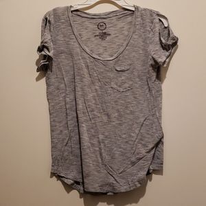 Maurices juniors striped tshirt